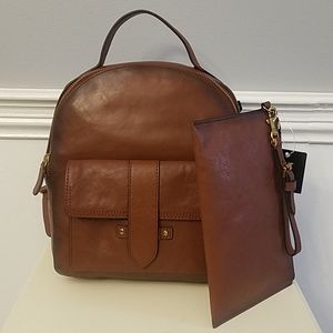 Frye Olivia mini backpack w/wristlet